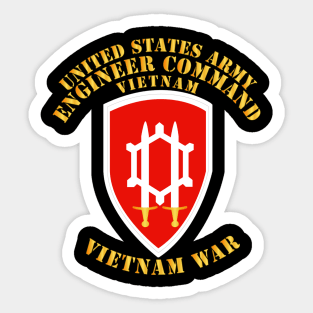 US Army Eng Cmd Vietnam - Vietnam War Sticker